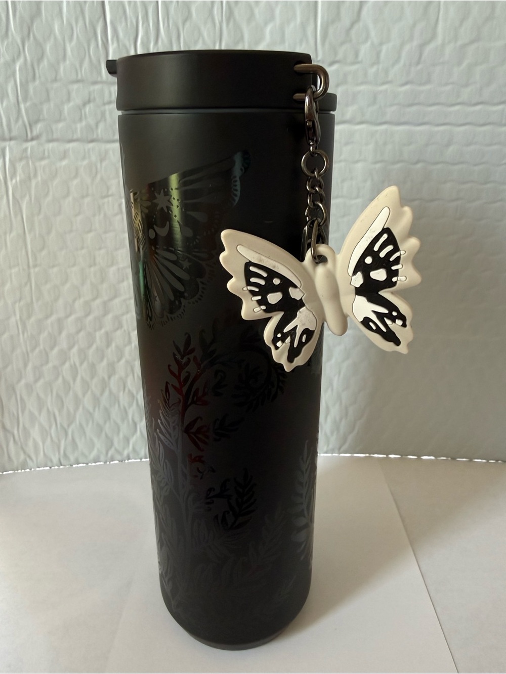 Starbucks Onyx Halloween 2025 Tumbler with Charm